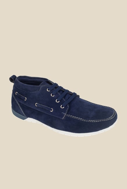 Khadim's Navy Casual Boots Khadim's Navy Casual Boots