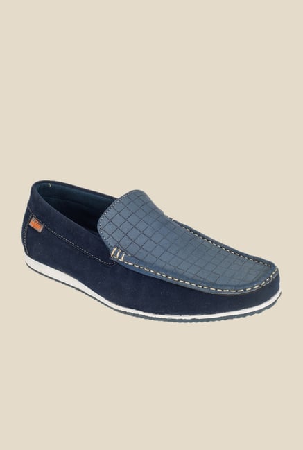 Khadim's Navy Casual Loafers Khadim's Navy Casual Loafers