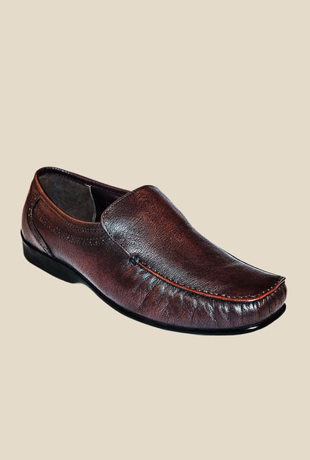 Khadim's Brown Casual Slip-Ons Khadim's Brown Casual Slip-Ons