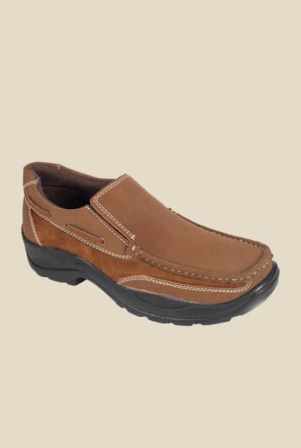 Khadim's Turk Brown Slip-Ons Khadim's Turk Brown Slip-Ons