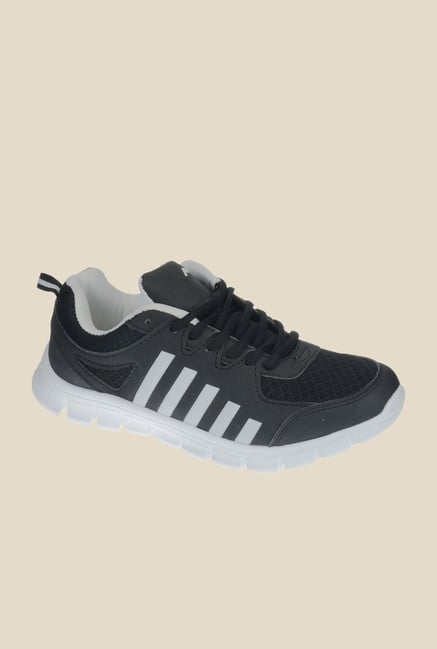 Khadim's Pro Black & White Running Shoes Khadim's Pro Black & White Running Shoes
