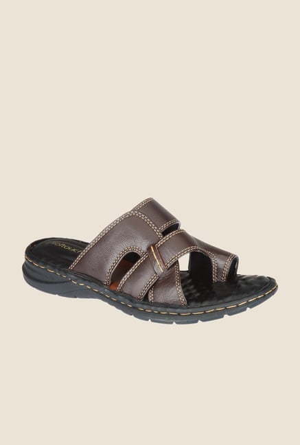 Khadim's Brown Casual Sandals Khadim's Brown Casual Sandals