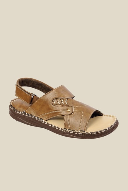 Khadim's Tan Back Strap Sandals Khadim's Tan Back Strap Sandals