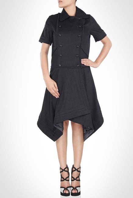 Rishta Arjun Designer Wear Black Overcoat by Kimaya Rishta Arjun Designer Wear Black Overcoat by Kimaya