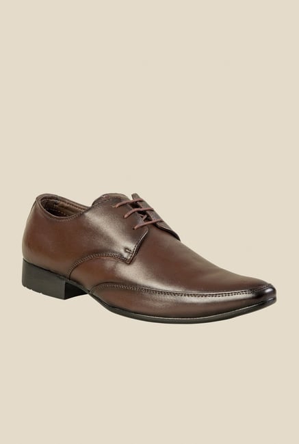 Khadim's Brown Derby Shoes Khadim's Brown Derby Shoes