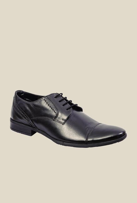 Khadim's Black Derby Shoes Khadim's Black Derby Shoes