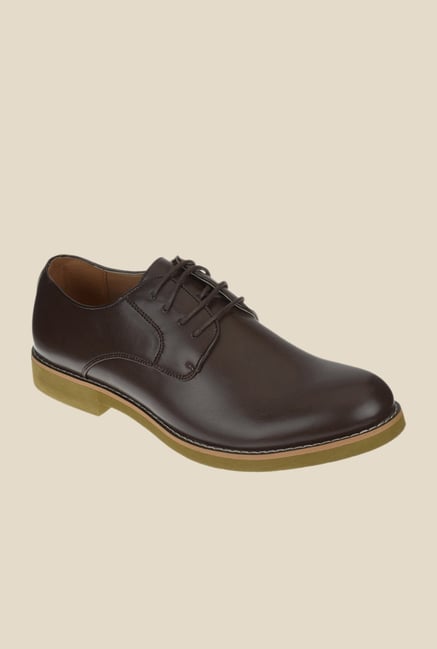 Khadim's Brown Derby Shoes Khadim's Brown Derby Shoes