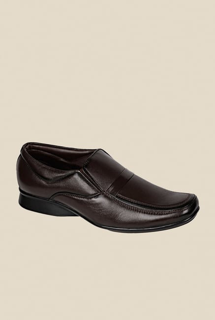 Khadim's Brown Formal Slip-Ons Khadim's Brown Formal Slip-Ons