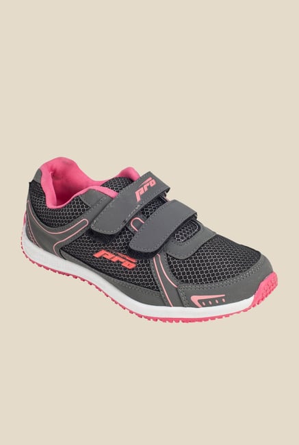 Khadim's Pro Grey & Black Sports Shoes Khadim's Pro Grey & Black Sports Shoes