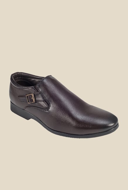 Khadim's Brown Monk Slip-Ons Khadim's Brown Monk Slip-Ons