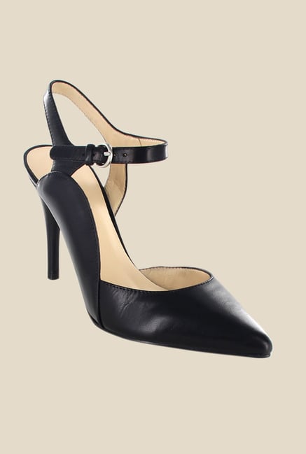 Nine West Black Ankle Strap D'orsay Sandals Nine West Black Ankle Strap D'orsay Sandals