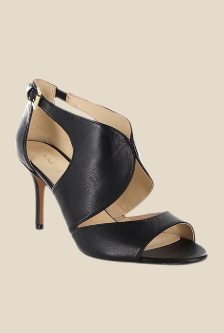 Nine West Black Stiletto Heeled Sandals Nine West Black Stiletto Heeled Sandals