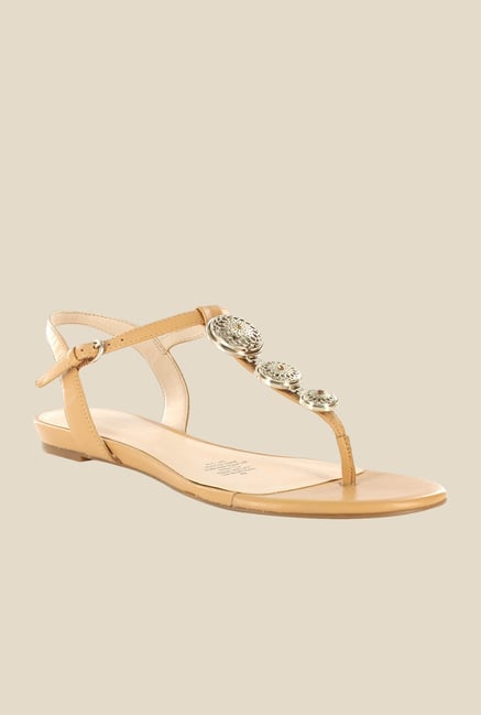 Nine West Natural Nude Ankle Strap Sandals Nine West Natural Nude Ankle Strap Sandals