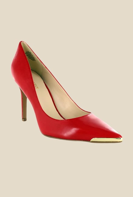 Nine West Red Stiletto Heeled Pumps Nine West Red Stiletto Heeled Pumps