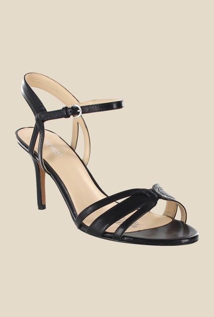 Nine West Black Ankle Strap Stilettos Nine West Black Ankle Strap Stilettos