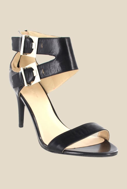 Nine West Black Ankle Strap Stilettos Nine West Black Ankle Strap Stilettos