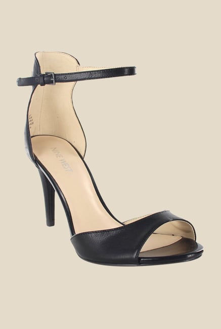Nine West Black Ankle Strap Stilettos Nine West Black Ankle Strap Stilettos