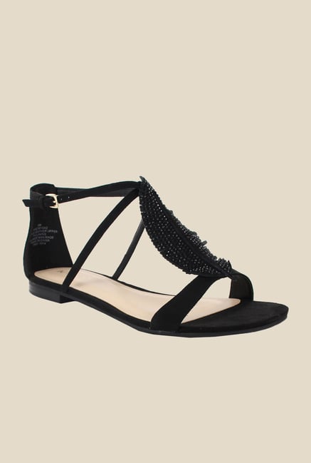 Nine West Black Back Strap Sandals Nine West Black Back Strap Sandals