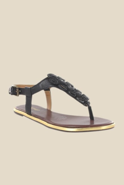 Nine West Black Back Strap Sandals Nine West Black Back Strap Sandals