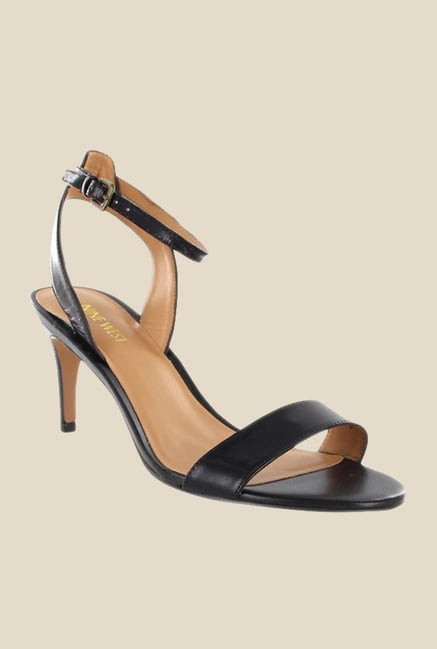 Nine West Black Ankle Strap Stilettos Nine West Black Ankle Strap Stilettos
