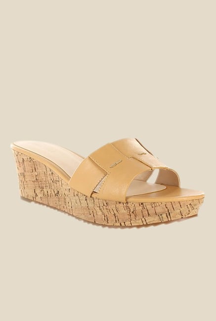 Nine West Nude Wedge Heeled Sandals Nine West Nude Wedge Heeled Sandals