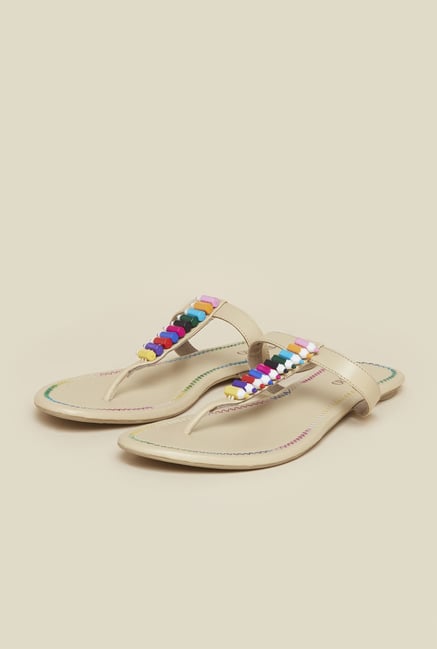 Metro Beige Crayon Sandals Metro Beige Crayon Sandals