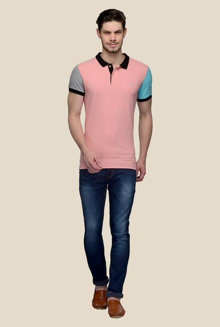 United Colors of Benetton Pink Polo T-shirt United Colors of Benetton Pink Polo T-shirt
