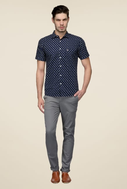 United Colors of Benetton Grey Solid Trouser United Colors of Benetton Grey Solid Trouser