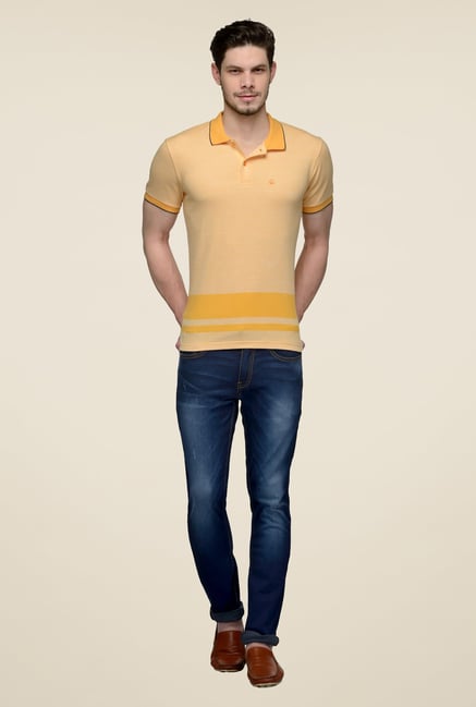 United Colors of Benetton Orange Polo T-shirt United Colors of Benetton Orange Polo T-shirt