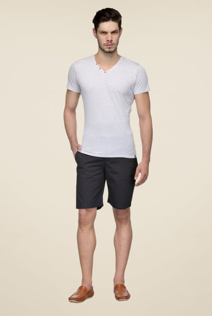 United Colors of Benetton Black Cotton Shorts United Colors of Benetton Black Cotton Shorts