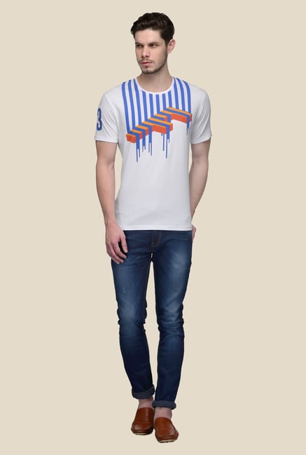 United Colors of Benetton White Crew Neck T-shirt United Colors of Benetton White Crew Neck T-shirt