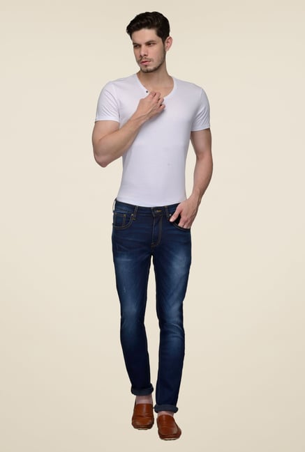 United Colors of Benetton Blue Skinny Fit Jeans United Colors of Benetton Blue Skinny Fit Jeans