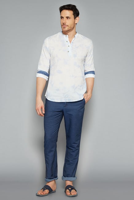 ETA by Westside Indigo Solid Pants ETA by Westside Indigo Solid Pants