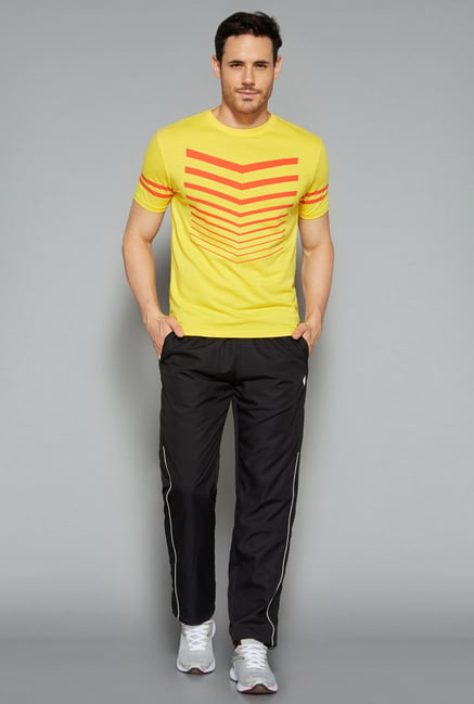 Westsport by Westside Yellow Printed T Shirt Westsport by Westside Yellow Printed T Shirt