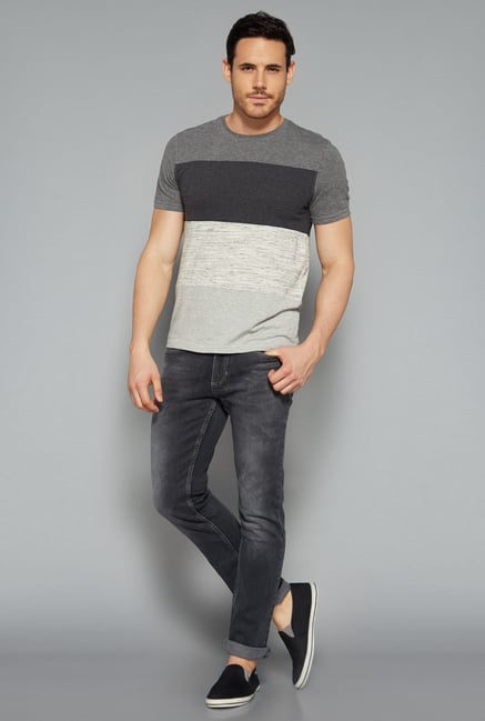 Westsport by Westside Grey Lightly Washed Jeans Westsport by Westside Grey Lightly Washed Jeans