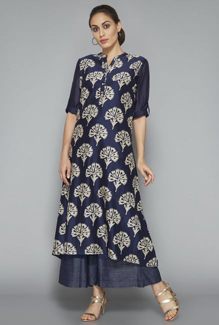Zuba by Westside Navy Solid Palazzo Zuba by Westside Navy Solid Palazzo