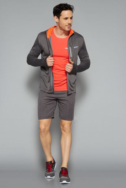 Westsport by Westside Grey Solid Jacket Westsport by Westside Grey Solid Jacket