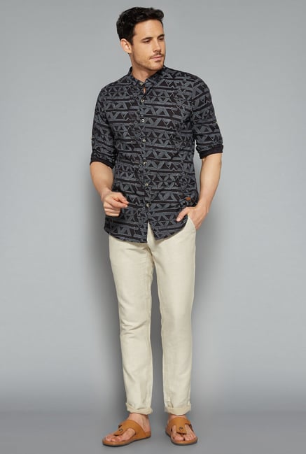 ETA by Westside Black Printed Shirt ETA by Westside Black Printed Shirt