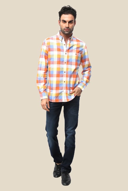 FCUK Multicolor Full Sleeve Checks Shirt FCUK Multicolor Full Sleeve Checks Shirt
