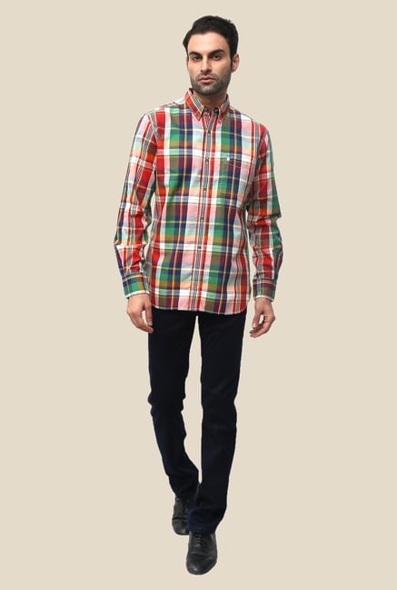 FCUK Multicolor Cotton Checks Shirt FCUK Multicolor Cotton Checks Shirt