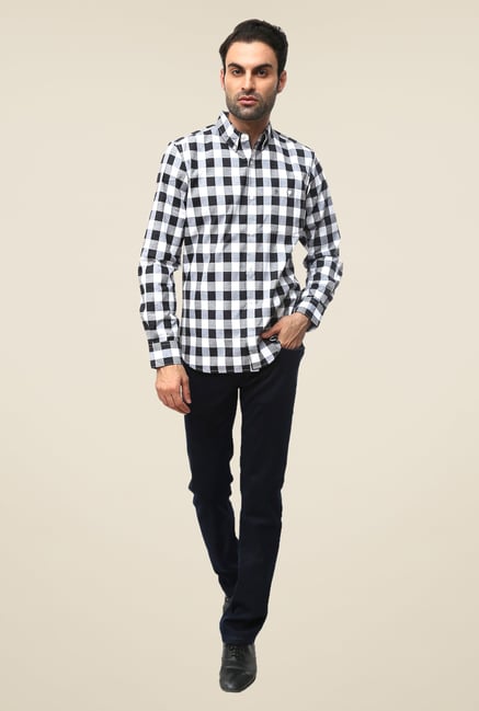 FCUK Black Checks Shirt FCUK Black Checks Shirt