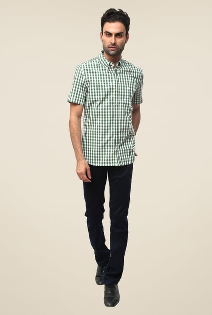 FCUK Green Checks Shirt FCUK Green Checks Shirt