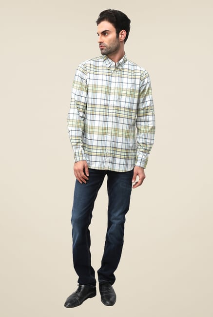 FCUK White Checks Shirt FCUK White Checks Shirt