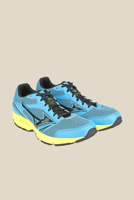 Mizuno Wave Impetus 3 Blue & Black Running Shoes Mizuno Wave Impetus 3 Blue & Black Running Shoes