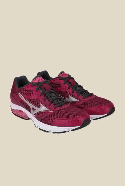 Mizuno Wave Impetus 3 Pink & Red Running Shoes Mizuno Wave Impetus 3 Pink & Red Running Shoes