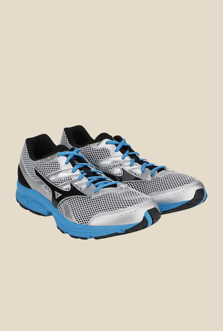 Mizuno Spark Silver & Black Running Shoes Mizuno Spark Silver & Black Running Shoes