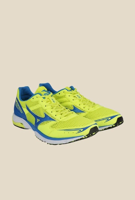 Mizuno Wave Emperor Green & Blue Running Shoes Mizuno Wave Emperor Green & Blue Running Shoes