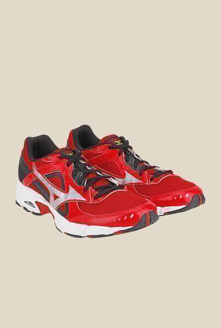 Mizuno Empower 3 Red & Silver Running Shoes Mizuno Empower 3 Red & Silver Running Shoes
