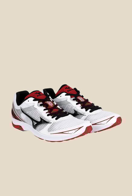 Mizuno Wave Emperor TR Wide White & Black Running Shoes Mizuno Wave Emperor TR Wide White & Black Running Shoes