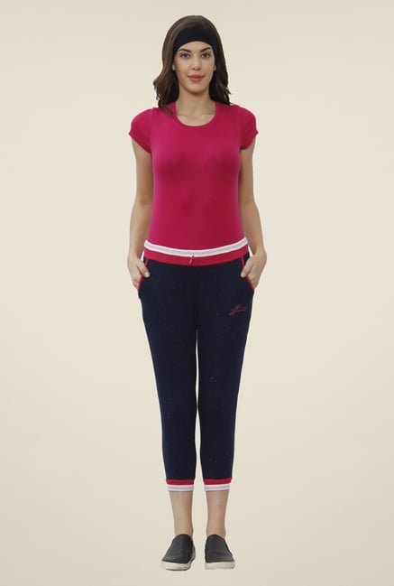 Sweet Dreams Navy Solid Capris Sweet Dreams Navy Solid Capris